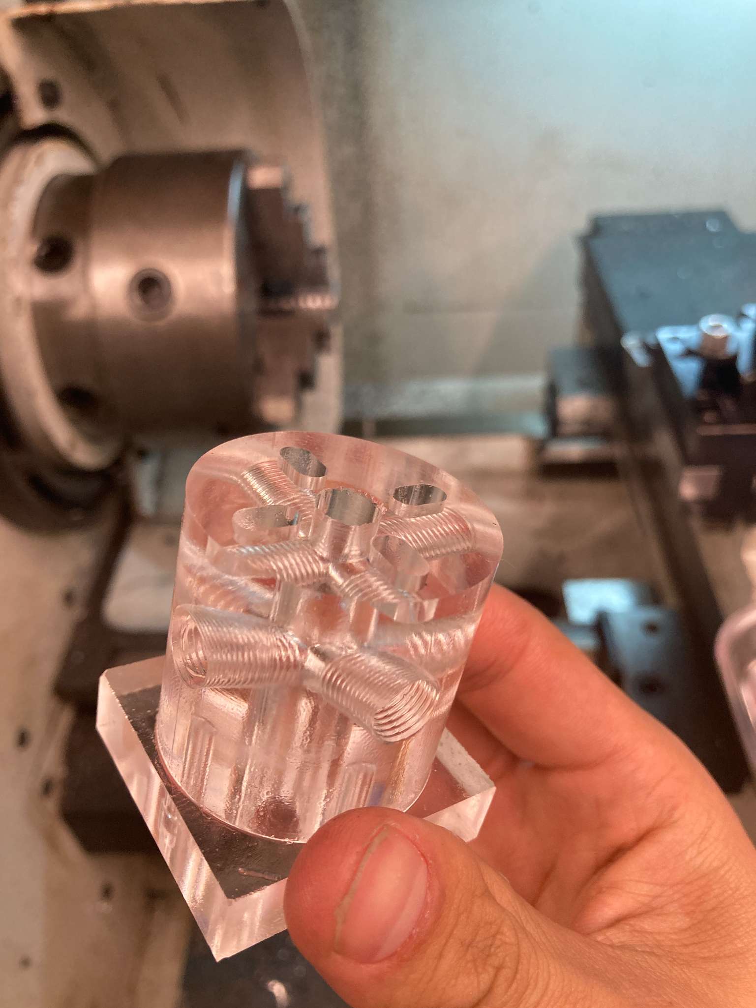 Acrylic machining